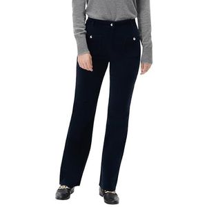 Caroll Bootcut broek, Marineblauw, 36