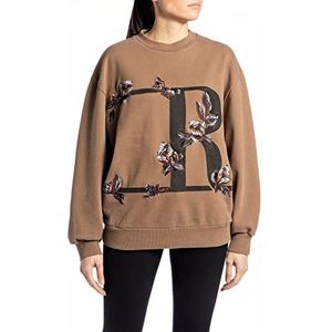 Replay Sweatshirt voor dames, 989 Safari, L