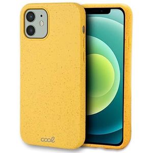 Cool beschermhoes voor iPhone 12/12 Pro Eco biologisch afbreekbaar geel