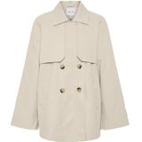 Y.A.S - VENICE - Trenchcoat - Katoen - Getailleerd Model - Platte Kraag