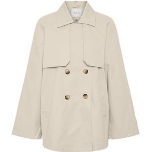 Y.A.S - VENICE - Trenchcoat - Katoen - Getailleerd Model - Platte Kraag
