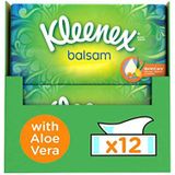 Kleenex Balsam Tissues - 768 Tissues - 12 x 64 Stuks - Voordeelverpakking
