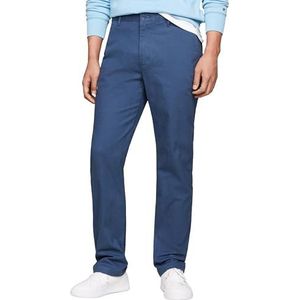 Tommy Hilfiger Heren Mercer Essential Twill Chino Geweven Broek, Blauw, 28W/28L, Egeïsche Zee, 28W x 28L