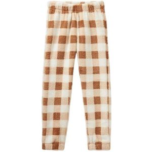 United Colors of Benetton broek, Kameel en wit 80D, XS