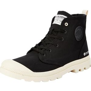 Palladium Pampa Hi Zip Organic Sneakers, uniseks, Zwart, 44.5 EU
