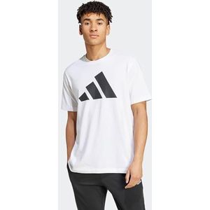 adidas Heren PWR 3 GRAPHIC TEE, white, XL