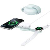 Anker - MagGo - Draadloos Laadstation - Zwart - Opvouwbaar - 15 W