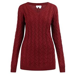 Jalene Gebreide damestrui 15424696-JA03, rood, M/L, rood, M/L