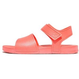 Fitflop iQUSHION Kids Junior Shimmer Ergonomic B/S sandalen, koraalroze, 32 EU, Roze koraal, 32 EU