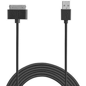 Aiino Apple TPE-kabel 1,5m, 30 pin TPE-kabel 1,5 m, zwart