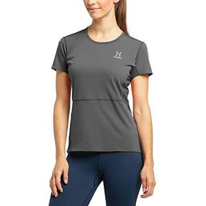 Haglöfs L.i.m Crown wandel-T-shirt dames, 2at- grijs (Magnetite), M