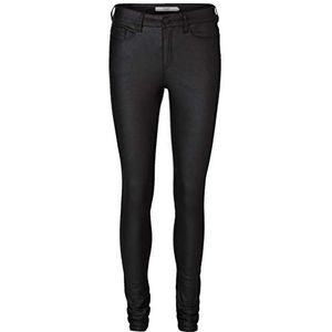 Coated tregging zwart best sale