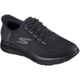 Skechers - GO Walk Flex - Sneaker - Zwart - Luchtgekoelde Traagschuim Binnenzool