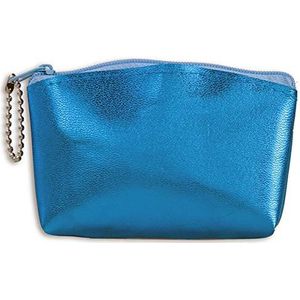 BigBuy Accessories 149810 dames portemonnee, blauw, 10,5 x 7,5 x 2 cm