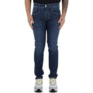 Replay Anbass X-Lite Plus slim fit jeans voor heren, 009, medium blue., 29W / 32L