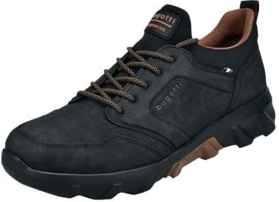 bugatti Heren Slipper-321-AU760, zwart, 40, zwart, 40 EU