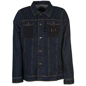 Planam 6310050 Dark Denim Jacket, Dark Blue Raw, maat 50