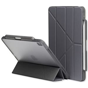 RHINOSHIELD Case for iPad compatible with iPad Air 4th / 5th Gen (10.9 inch) |Multi-angle Stand, Detachable Magnetic Folio, Apple Pencil Holder, Auto Sleep/Wake Cover, Drop Resistant - Ultimate Gray