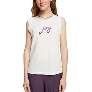 ESPRIT T-shirt voor dames, 110, gebroken wit., M