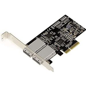 KALEA-INFORMATIQUE PCIe 2.0 4X SAS + SATA - 6GB 8-poorts EXTERNE SFF8088-controllerkaart met JMB575 JMB585-chipset