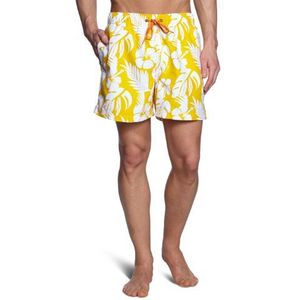Tommy Hilfiger - Zwemshorts voor heren, geel (993 Mumbai Yellow), Fabrikant maat XL