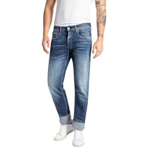 Replay Grover jeans voor heren, 009, medium blue., 27W x 30L