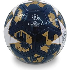 Mondo Toys Champions League 23001 Voetbal, genaaid, officieel product, maat 5, 400 g, kleur goud blauw