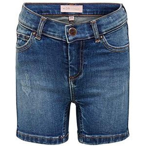 ONLY Meisje jeansshort KonBlush, blauw (medium blue denim), 146 cm