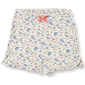 Noa Noa miniature Mini Organic Midsummer Bloom Casual Broek voor meisjes, Print Beige, 9 Jaren