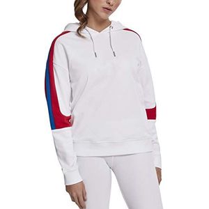 Urban Classics Paneel Terry Hoody met capuchon voor dames