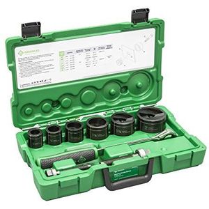Greenlee 7238SB Slug-Buster knock-out kit met ratelmoersleutel
