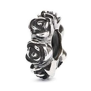 Trollbeads Zilver 925 Bead Rose Spacer, Sterling zilver