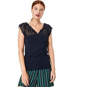 T-shirt met kant voor dames CULTURE Poppy