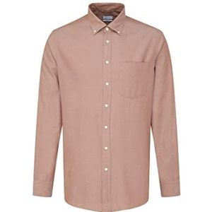 Seidensticker Heren 156272 Hemd, Bruin, 42