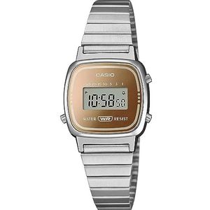 Casio Watch LA670WES-4AEF, zilver, armband