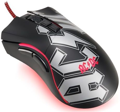 Subsonic - AC/DC - Gaming Muis - Veelkleurig - 7200 DPI Optische Sensor
