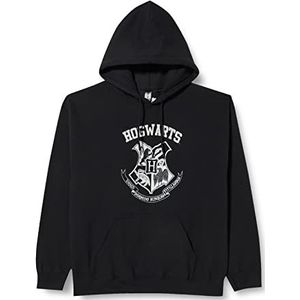 HARRY POTTER Sweatshirt met capuchon voor heren, Zwart, L/Tall