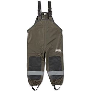 Sterntaler Baby jongens regenbroek kinderen functionele regenbroek - regenbroek kinderen - waterdicht met drukknop en gelaste naden - donkergroen, donkergroen, 110 cm