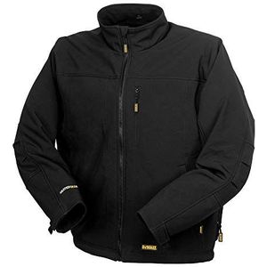DEWALT DCHJ060 verwarmde softshell-werkjas (batterij niet inbegrepen), zwart, S
