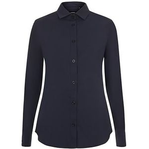 VELILLA 405019S shirt met lange mouwen voor dames, elastisch, marineblauw, maat L, Marineblauw., L