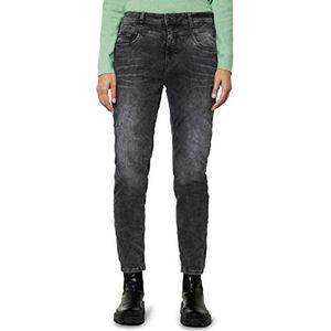 Street One Dames A375886 jeansbroek Tapered, Dark Grey Denim Wash, W27/L30, Dark Grey Denim Wash, 27W / 30L