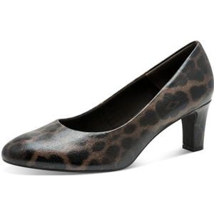 Tamaris - Essentials - Pumps - Bruin - 6 cm Blokhak