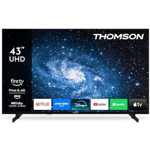THOMSON - 43UF4S35 - UHD LED Smart TV - 43 Inch - Met Fire TV en Alexa Spraakbesturing