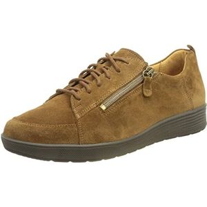 Ganter Klara-k Sneakers voor dames, bruin (cigar), 38.5 EU Breed