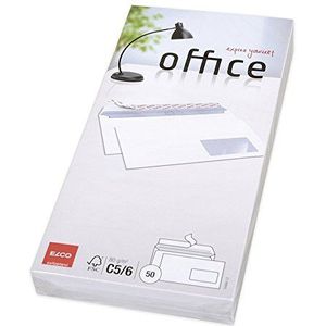 Elco Office enveloppen, DL, 114 x 229 mm, wit, 50 stuks