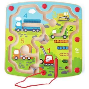 Hape E1713 Houten Bouw & Nummer Magnetisch Doolhof