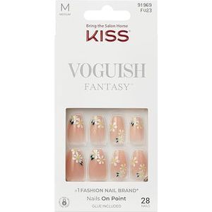 KISS - Voguish Fantasy - Set van 28 Faux Ongles - Nude Clair - Acrylique