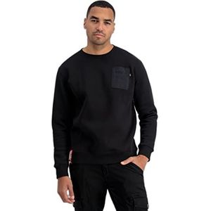 Alpha Industries Nylon Zak Sweatshirt voor Mannen Black