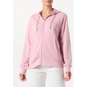 GANT Shield Zip Hoodie, roze (dusty pink), M