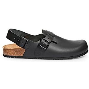 Abeba 8040 ""Natuur"" Beroepsklok Schoen, 42, Zwart, 1